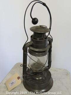 Collectibles: Kerosene lamp: Electrified:  Dietz Portable Kerosene Lamp 