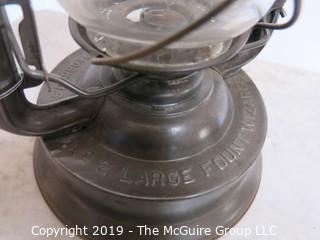 Collectibles: Kerosene lamp: Electrified:  Dietz Portable Kerosene Lamp 