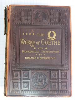 The Works of Goethe; 5 Leather covered volumes 