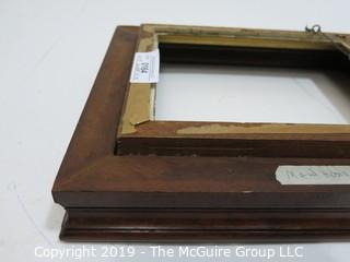 Collectible: Household: Furniture: 12 x 15" Wooden Frame