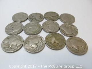 (29) Buffalo Nickels 