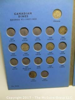 Collection of Canadian Silver Dimes 