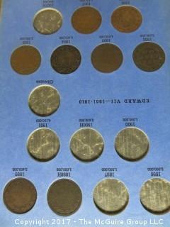 Collection of Canadian Large Cents 