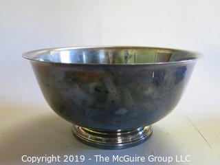 Collectible: Silver plate: Gorham Silver Co.; 7 1/2" diameter at rim