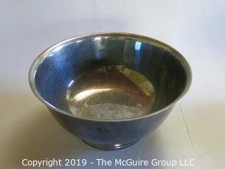 Collectible: Silver plate: Gorham Silver Co.; 7 1/2" diameter at rim