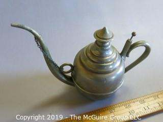 Collectible: Silver plate: Antique Salad Oil Dispenser 