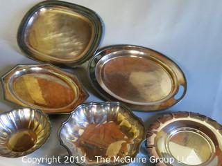 Collectible: Silver plate: Collection of Silver Plate Servingware