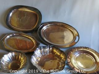 Collectible: Silver plate: Collection of Silver Plate Servingware