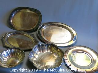 Collectible: Silver plate: Collection of Silver Plate Servingware