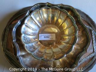 Collectible: Silver plate: Collection of Silver Plate Servingware