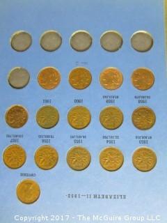 Collection of Canadian Small Cents