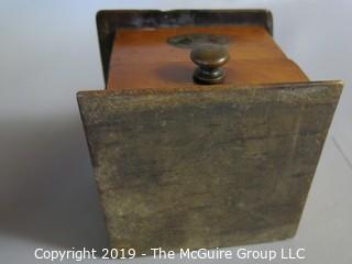 Collectible: Antique: Household: Kitchen: Hand Crank Coffee Grinder; made by _apy Freres and Co., Beaucourt, Paris