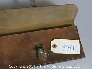 Collectible: Lawyer: Leather Legal Document Pouch