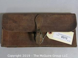 Collectible: Lawyer: Leather Legal Document Pouch