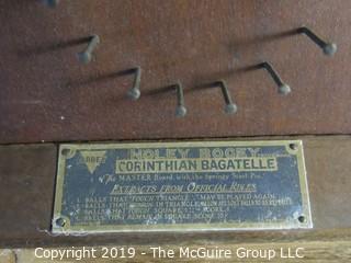 Collectibles: Games: Holey Boley Corinthian Bagatelle Board; made by Abbey 