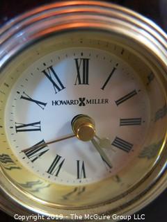 Collectible: Household: Clock: small Howard Miller Table Clock; 5" T