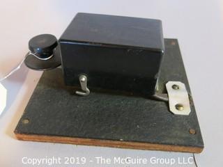 Collectibles: Historic: Industrial: Telegraph Signal Key for Morse Code