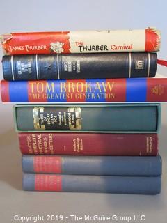 Books: Mixed Collection of books = Brokaw - Thurber  and various other titles