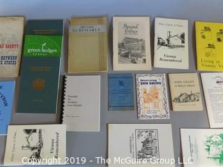 Collectible: Historic: Ephemera: Collection of local VA historical books and pamphlets