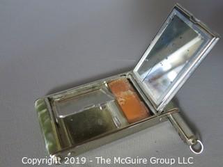 Collectible: Antique: Personal Care: Vintage Lady's Compact Case; marked "GIREY" (WYSIWYG)