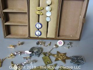 Collectibles: Historic: Political: Personal Care: Jewelry: Collection of Jewelry including LBJ Cuff Links (TMG #370)