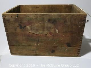 Advertising: Wood Crate: VTG: (refer to photos for condition): Shotgun Shells