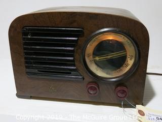 Electronics: VTG Radio: Emerson Model 544 Tube Radio Works