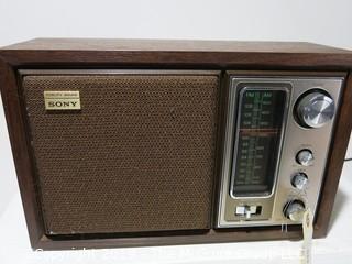 Electronics: VTG Radio: SONY AM/FM NC-9650W Transistor