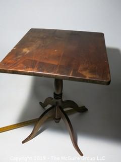 Furniture: Wood: VTG: Tea Table: review all photos for condition