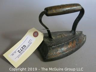 Cast Iron: Laundry Iron: VTG: 