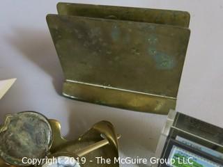 Desk Top Items: Brass: Commemorative Stamp