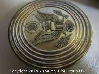 Desk Top Items: Brass: Commemorative Stamp