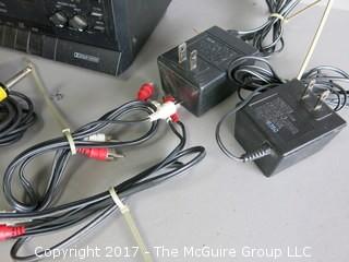 Collection including audio equipment (used in language teaching)