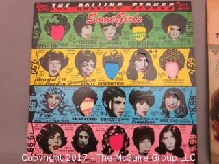 Vinyl Record Albums - Rolling Stones, Supremes, Mama's and the Papa's