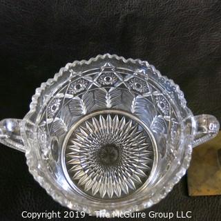 Covered Crystal Candy Bowl