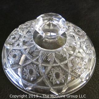 Covered Crystal Candy Bowl