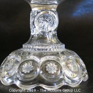 Pair of Crystal Covered Candy Dishes