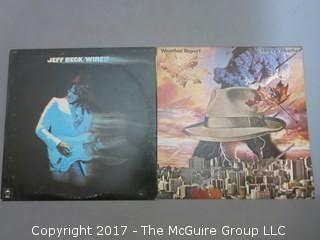 Vinyl Records - Weather Report & Jeff Beck  Jazz