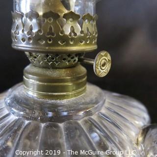 Two oil lamps