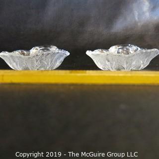 Five (5) EAPG Glass Bowls