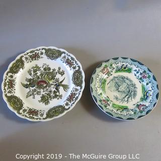 French and England Plates