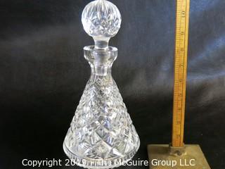 Crystal Decanter Diamond Pattern