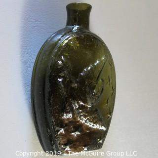 Assorted EAPG Amber-Brown Bottles EMBOSSED see all photos