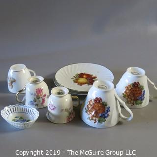 Assortment of mostly Bavarian Ceramics