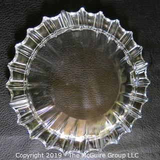 Two Crystal Ash Trays incl Cut-Crystal WATERFORD marked