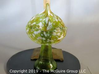 Jack-in-the-pulpit hand formed bud vase