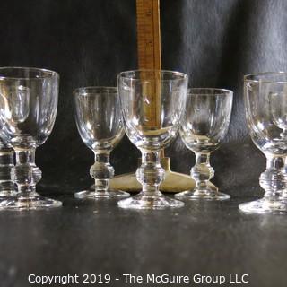 7 Small Sherry Glasses