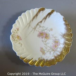 Three Limoges Art Plates