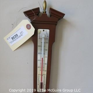 Taylor Vertical Wall Barometer/Thermometer/Humidity Gauge; 24"T