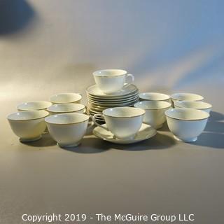 Ceramics - 12 Cups and Saucers 'Made in Japan"